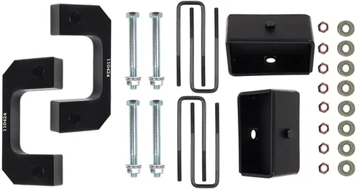 Vista 9 de SCTIOO Kit de nivelación de elevación delantera de 2 pulgadas trasero de 1 pulgada para Chevrolet Silverado 1500 2007-2023 Kit de elevación