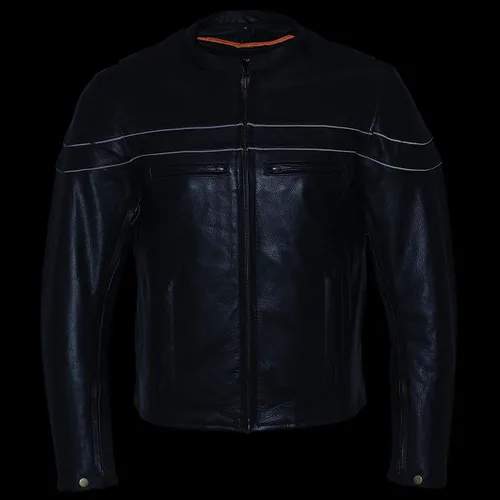 Vista 9 de Milwaukee - Chaqueta de cuero ventilada para hombre