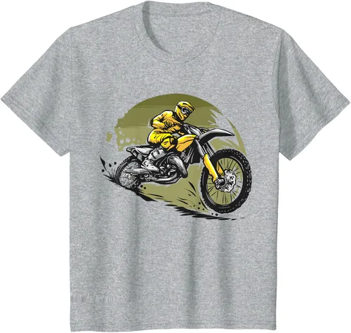 Vista 59 de Camiseta de motocross Supermotard Enduro, Negro, S