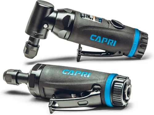 Vista 9 de Capri Tools Molinillo de troquel recto Air de 1/4 pulg. 1 HP, cuello extra largo de 5.5 pulgadas