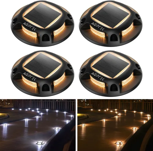 Vista 23 de AGPTEK Luz solar para entrada al aire libre, 1 paquete, 2 modos