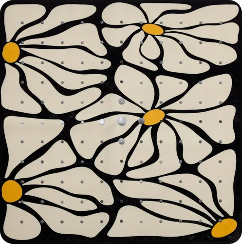 Vista 26 de Tapete de baño turquesa antideslizante de 40 x 16 pulgadas, extra largo, antideslizante, para bañera, tapete moderno de arte abstracto, tapete