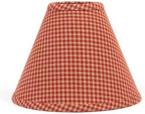 Vista 5 de Home Collection by Raghu Pantalla negra Newbury Gingham, 10 pulgadas