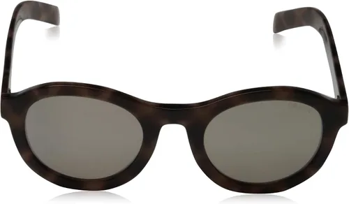 Vista 2 de Prada PR 24VS - 520719 - Lentes de sol con puntos concebidos, color marrón oscuro con luz de 1.929in
