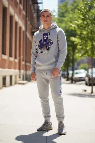 Vista 3 de SCREENSHOTBRAND Mens Hip Hop Premium Slim Fit Track Pants - Athletic Jogger Bottom with Side Taping