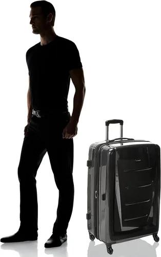 Vista 8 de Samsonite Winfield 2 - Equipaje rígido con ruedas giratorias, Antracita cepillado., Checked-Large 28-Inch, Winfield 2 - veliz con ruedas giratorias