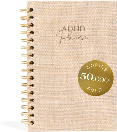 Vista 17 de El Planificador ADHD para Adultos - Diario ADHD Diario y Semanal sin Fecha para Personas Desorganizadas, 90 Días - Rastreador de Hábitos, Registro