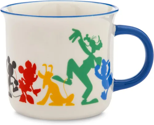 Vista 3 de Disney Juego de tazas y plantillas de café de Mickey Mouse y sus amigos