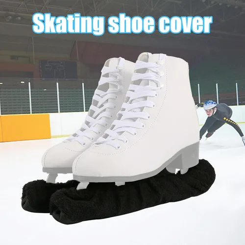 Vista 6 de TUYUU Fundas para patines de hielo, protectores de patines para patines de hockey, patines de patinaje artístico y patines de hielo. Cubiertas