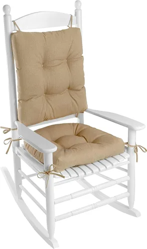 Vista 5 de Klear Vu Solarium - Juego de cojines para silla mecedora para interior y exterior Azul