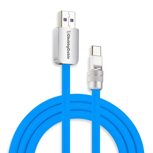 Vista 66 de chubbycable Chubby 2.0 USB C 240W Cable de carga rápida de silicona suave y duradero, cable de carga extra grueso compatible con iPhone 17-15 Series