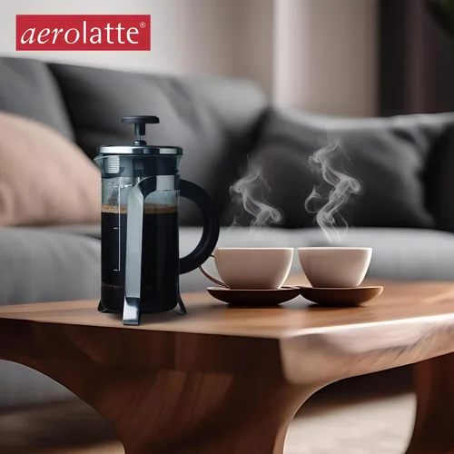Vista 6 de aerolatte Cafetera de prensa francesa, prepara 3 porciones, 12 onzas