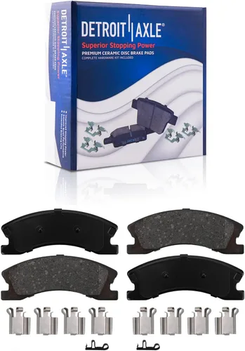 Vista 57 de Detroit Axle - Pastillas de Freno Delantero Izquierdo Reemplazo de Pinza de Disco para Ford Fusion Mazda 6 Lincoln MKZ Mercury Milan 2006-2012