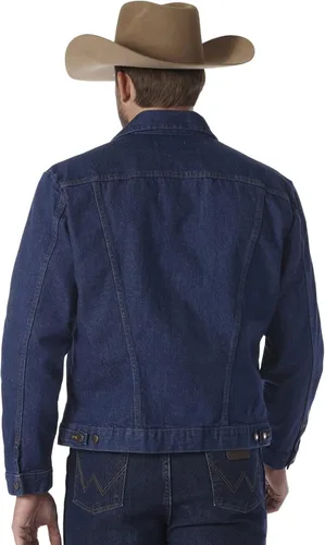 Vista 2 de Wrangler Chaqueta vaquera sin forro de corte vaquero para hombre