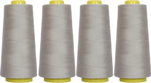 Vista 104 de Threadart Hilo Serger - Costura Poliéster - 2750 Yard Cono 40/2 - Aguamarina Polyester serger thread for overlock sewing, seams and garment