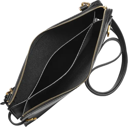 Vista 4 de Fossil Bolso bandolera Kier de piel vegana de cactus para mujer