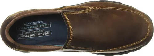 Vista 5 de Skechers Mocasines Braver-Rayland sin cordones para hombre