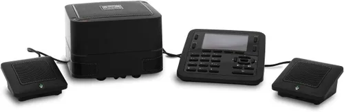 Vista 2 de Revolabs 10-FLXUC1500 Teléfono de conferencia IP y USB con 2 micrófonos de extensión Teléfono VoIP y dispositivo