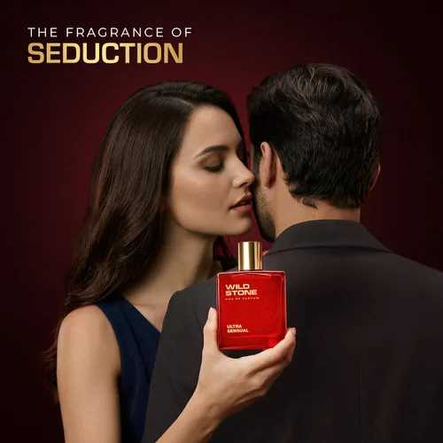 Vista 4 de Wild Stone Eau De Parfum Ultra Sensual 3.38oz, 3.4 fl oz Perfume EDP de lujo para hombres Fragancia premium intensa de larga duración 100%