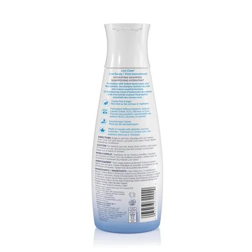 Vista 2 de Live Clean Champú, agua fresca hidratante, 12 onzas