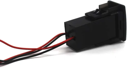 Vista 5 de MOTONG Enchufe USB dual para Honda - 2.1A Dual USB Tipo A Puerto Socket para Honda (1.457 * 0.945 in)