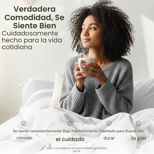 Vista 5 de California Design Den - Paquete de 2 juegos de sábanas 100% algodón, suaves y duraderas, con esquinas profundas, refrescantes, de tejido de satén 01