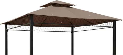 Vista 12 de Garden Winds Cubierta superior de toldo de repuesto para cenador Havenbury - Riplock 350 - Beige