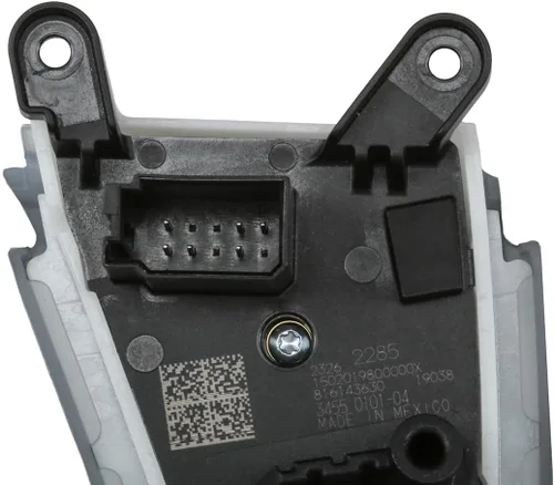 Vista 3 de GM Genuine Parts 23262285 Interruptor de control de crucero de carbono negro