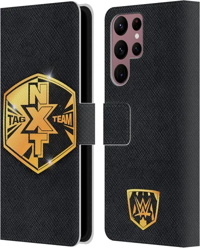 Vista 189 de Head Case Designs Officially Licensed WWE Cruiserweight Champion Title Belts Leather Wallet Case Compatible with Samsung Galaxy A07 4G Campeón