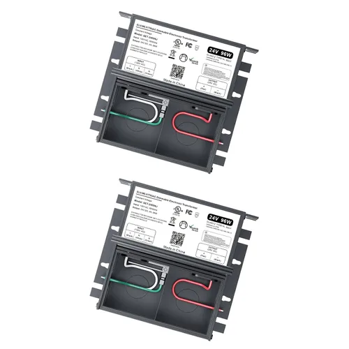Vista 23 de Controlador LED regulable de 60 W y 12 V para regulador Lutron y Leviton, transformador de fuente de alimentación de CA a CC triac/ELV/MLV para tira