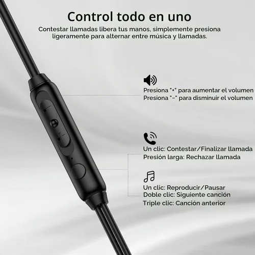 Vista 4 de Auriculares USB C con cable para iPhone 17e 17 Pro Max 17 Air 16 16e 15 Tipo C Auriculares con cable Auriculares