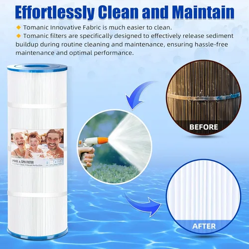 Vista 5 de Cartucho de filtro de piscina CCP320 certificado NSF50 de repuesto para Unicel C-7470, Pleatco PCC80-PAK4, FC-1976,178580 se adapta a Clean & Clear