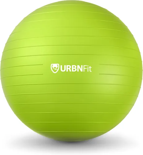 Vista 20 de URBNFit - Pelota de ejercicio, entrenamiento y yoga en varios tamaños, pelota para embarazo y estabilidad, antiestallido, incluye bomba de inflado
