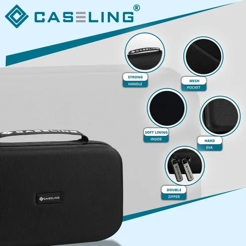 Vista 6 de caseling Estuche rígido compatible con la etiquetadora Brother P-Touch PTH110 Easy Portable (sólo la carcasa)