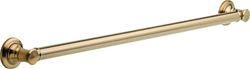 Vista 9 de Barra de apoyo, ducha de baño que cumple con la ADA, tradicional 12 pulgadas x 1-1/4 pulgadas. Tornillo oculto, acero inoxidable brillante