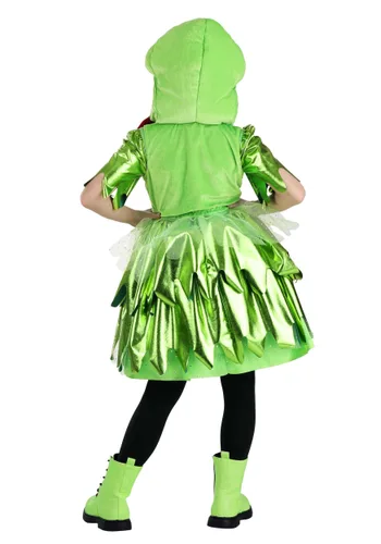 Vista 2 de Disfraz de Slimer de Ghostbusters para Niñas Multicolor