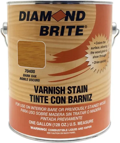 Vista 15 de Diamond Brite Paint 70300 Tinte de barniz de roble claro de 1 galón