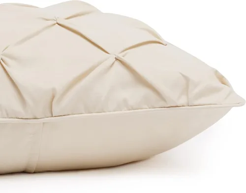 Vista 3 de Amazon Basics - Juego de ropa de cama con edredón de plumón sintético de dos piezas, suave y ligero, para todas las estaciones, con pliegues