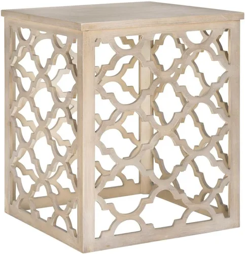 Vista 8 de Safavieh Home Collection AMH1507 - Mesa auxiliar, color negro