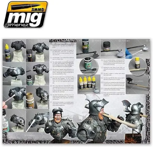 Vista 4 de AMMO MIG-4513 Número 14. Inglés de metal pesado, Multicolor