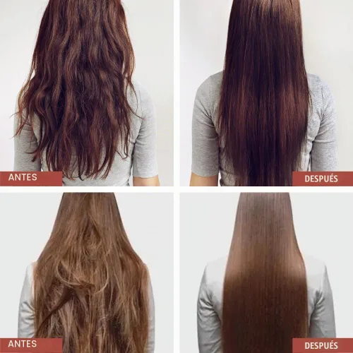 Vista 9 de KERAGEN - Kit de alisado de queratina en casa, control de encrespamiento, 2-4% de formaldehído For thick and textured-hair; deep conditioning and