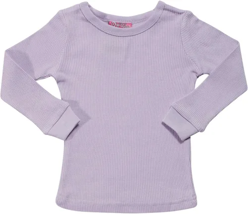 Vista 5 de Sweet & Sassy Conjunto de ropa interior térmica de 4 piezas para bebés y niñas pequeñas