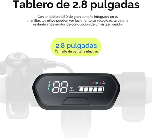 Vista 6 de Segway C2 Pro /C2 Go / C2 Lite Kids Electric Scooter, Lightweight Design, UL Certified