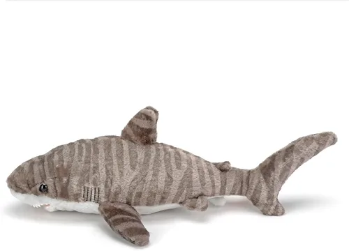 Vista 5 de Wild Republic - Peluche de tiburón tigre, muñeco de felpa, juguete de peluche, regalos para niños, colección Cuddlekins - 13 pulgadas