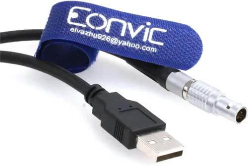 Vista 2 de Audio Zaxcoms - Cable de carga de 4 pines 0B a USB para película PD (FGG 4Pin-USB)