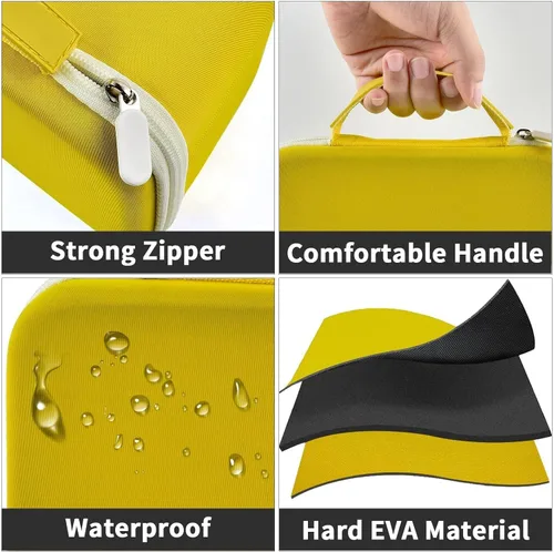 Vista 10 de GWCASE Mini funda de hierro para Oliso M2/M3Pro, bolsa de viaje de costura