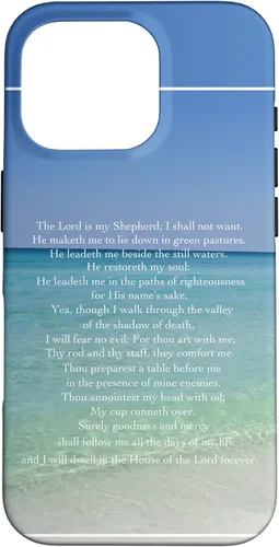 Vista 20 de Psalm 23 Beautiful Christian Beach - Funda para iPhone 17