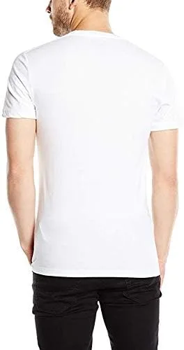 Vista 2 de Converse Camiseta All Star Chuck Taylor para hombre (talla XXL, blanco), Blanco