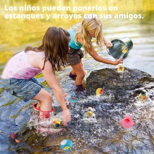 Vista 6 de WQTHE Paquete de 30 patos de goma para Jeeps Ducking, pato flotante a granel de 2.3 pulgadas para niños, surtido de juguetes de baño para bebés