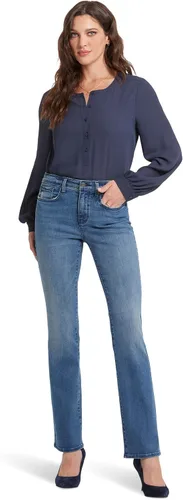Vista 27 de NYDJ Barbara - Pantalones de mezclilla para mujer Negro